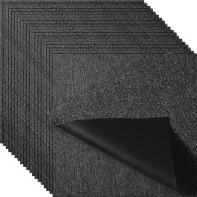 Carpet Tiles Reusable, 20"x 20" Carpet Squares With Padding Attached, Soft Padded Carpet Tiles