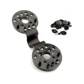 Mesh Cloth Clip Awning Fixed Button dezirZJjx 50Pcs Greenhouse Shading Net Fence Garden Plant Sunshade Mesh Clip Fixing Button - Black