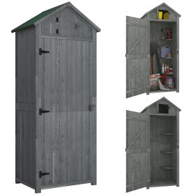 30" x 21" x 71" Garden Storage Shed